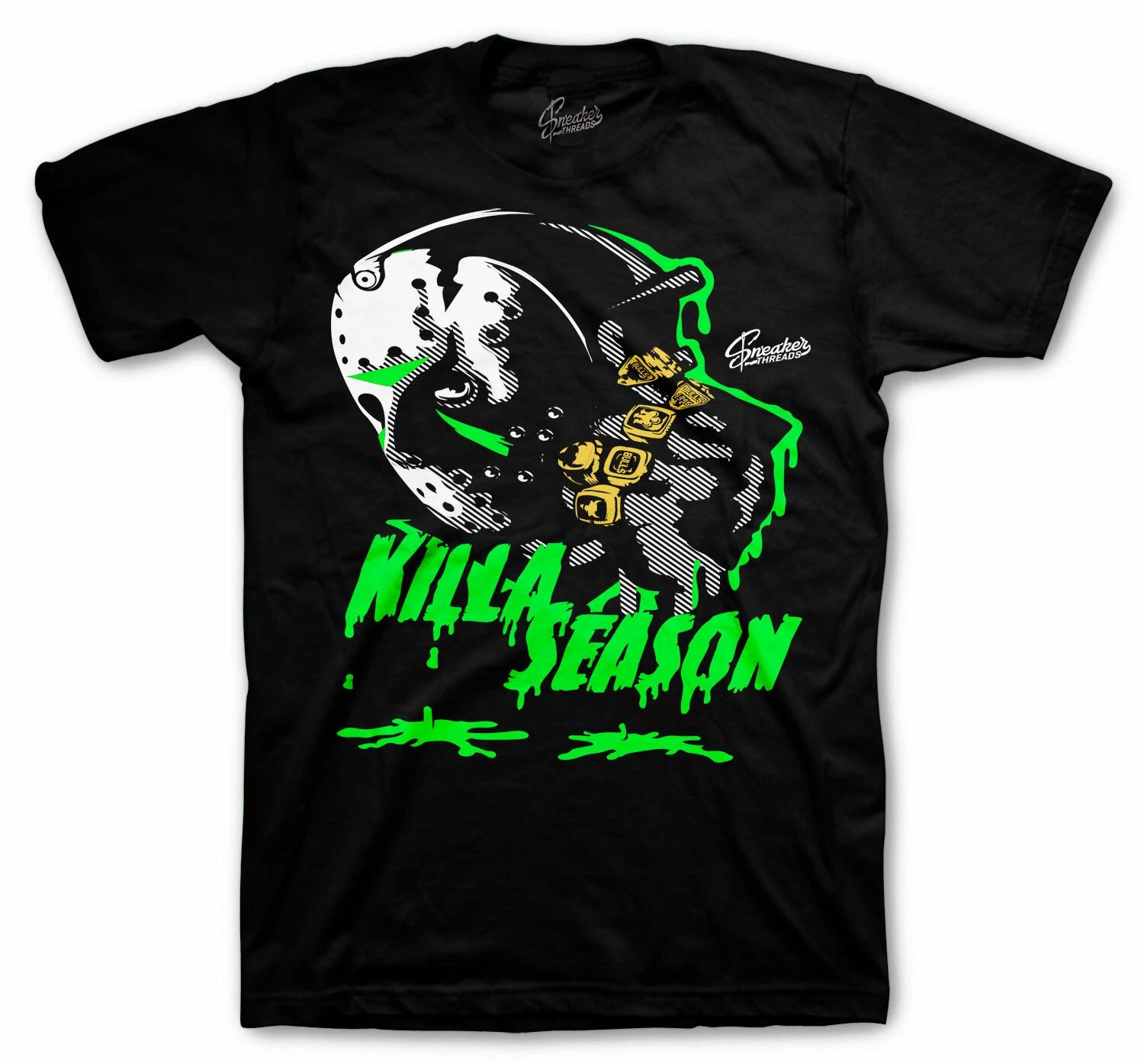 Shirt Match Jordan 6 Electric Green Shoes  - Killa Season Tee
