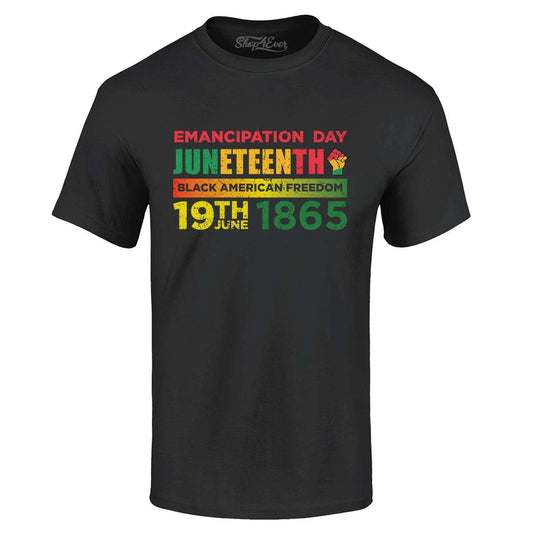 Emancipation Day Black American Freedom T-shirt Juneteenth Shirts