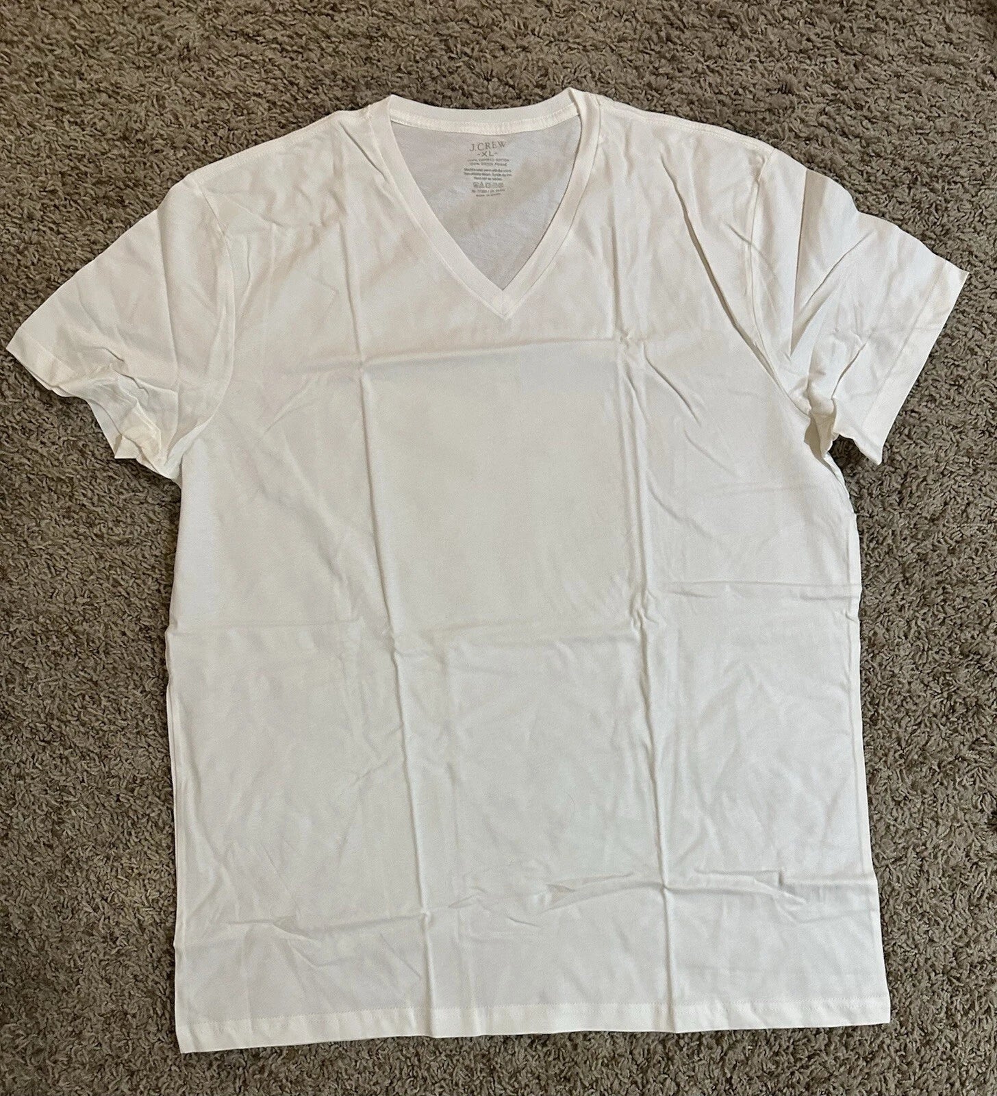 j crew v neck t shirt xl 2pack