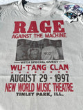 Rage Against the Machine Tour Unisex T shirt Full Size S-5XL