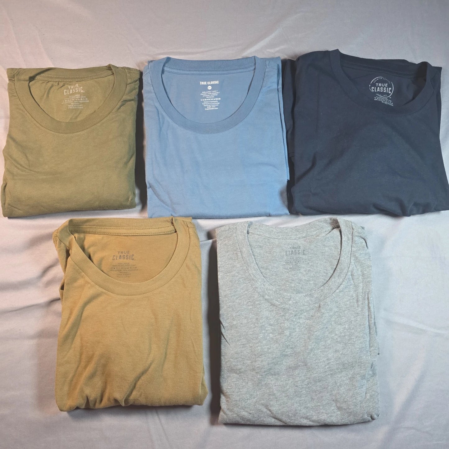 True Classic Crew Neck (5 pack) XXXL 3X