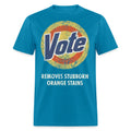 Anti-Trump Vote Shirt Removes Stubborn Orange Stains Funny Detergent T-Shirt