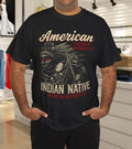 Vintage American Motorcycle Indian for Old Biker T-Shirt