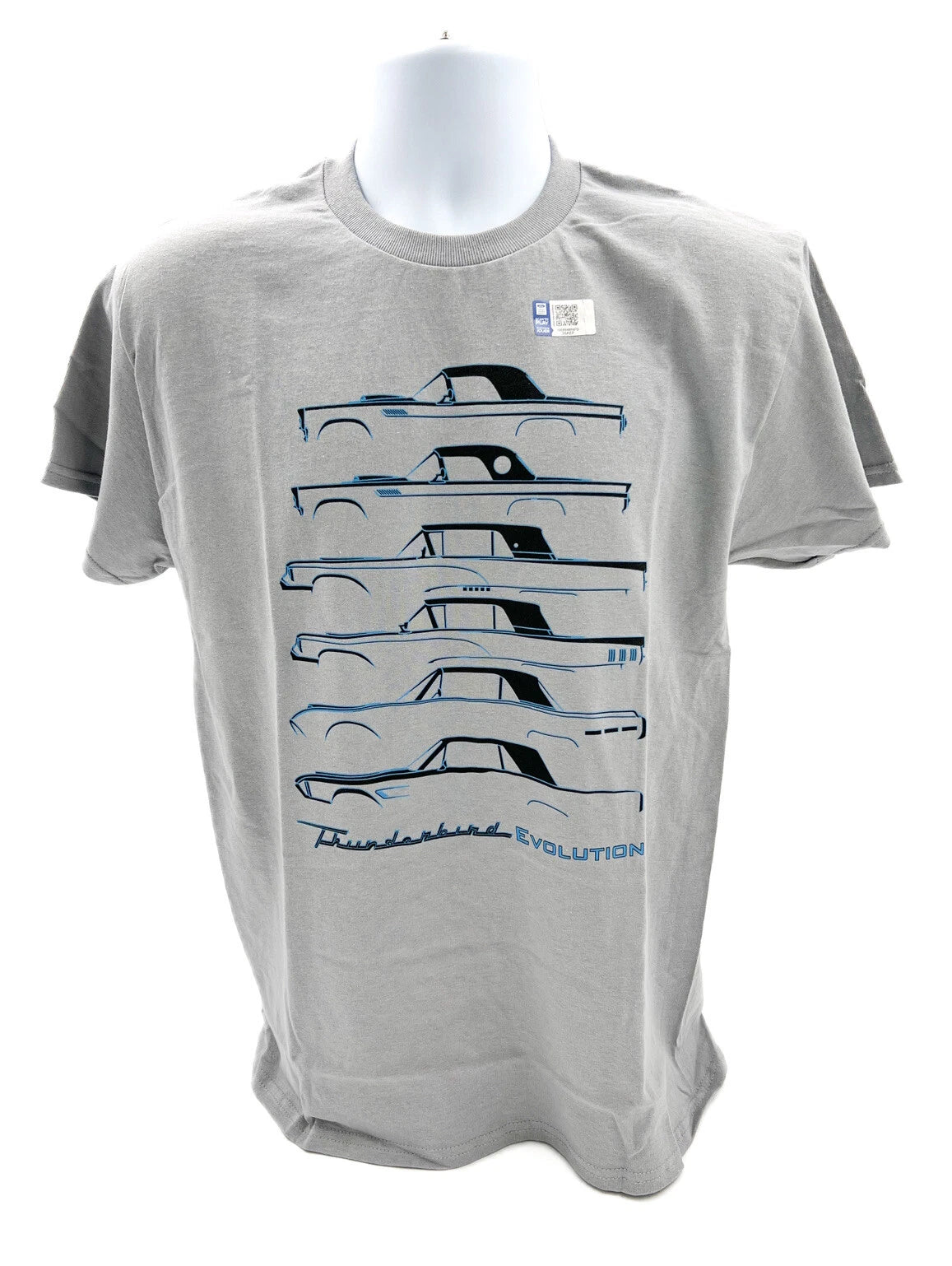 Ford Thunderbird Evolution Gray T-Shirt (Licensed)