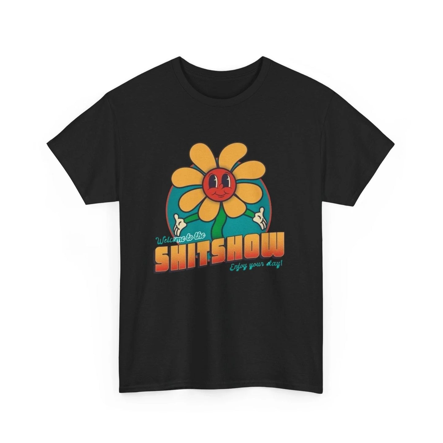 Funny Graphic Tee Shirt, Humorous Top, Welcome to the Sh*t Show, Sarcastic Tee