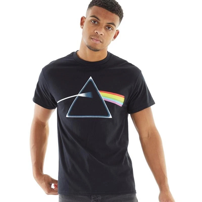 Official Pink Floyd Dark Side Prism Mens T-Shirt Sz S,M,L,XL Black