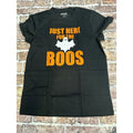 Mission Ridge Mens Halloween T-Shirt Just Here For The Boos Graphic Tee