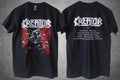 Kreator Pleasure To Kill Black Shirt, Kreator T Shirt, Pleasure To Kill Back Tee