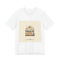 Fueled by Coffee & Sarcasm T-Shirt | coffee shirt, caffeine funny tee