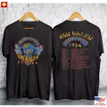 New Arrival Vintage 1984 Van Halen Tour Of The World For Men Women Unisex TShirt