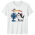 Fu Fu Fu Summer T-Shirt Kawaii Cat Summer Gift For Him And Her