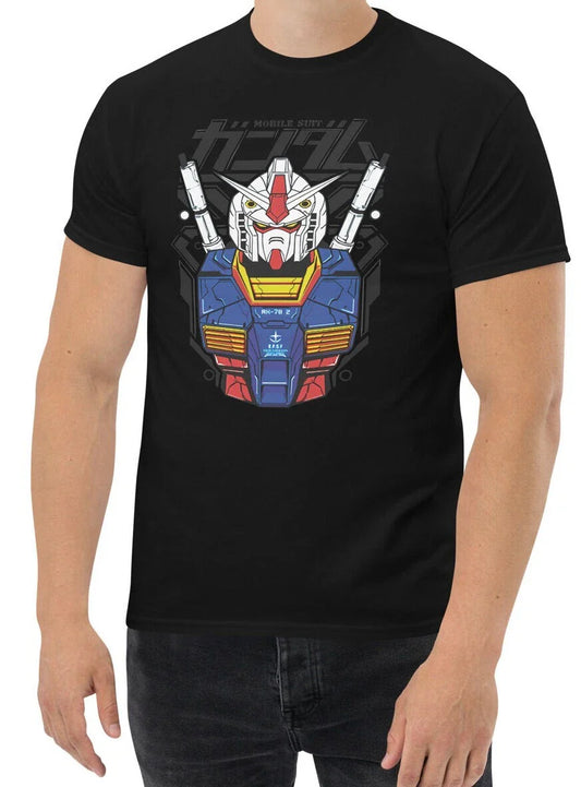 New Gundam Anime Men's T Shirt S-3XL Assorted Colors