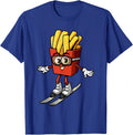 Funny French Fry Ski Instructor Potato Humor Unisex T-Shirt
