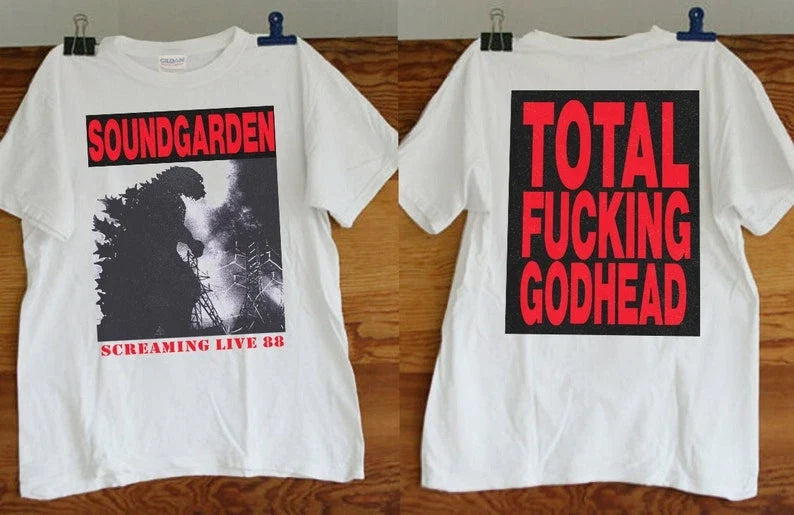 Soundgarden Screaming Live 88 Total Fxxk ng Godhead Unisex T-Shirt