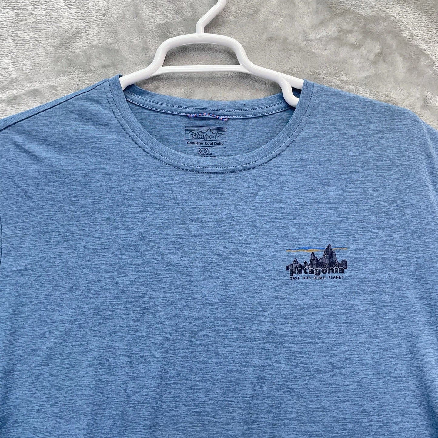 Patagonia shirt men 2XL Capilene Cool Daily Hiking wicking UPF 50 workwear tech