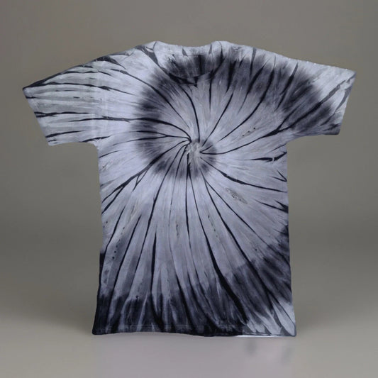*New* 3XL & 4XL Handmade Tie Dye, Storm Cloud Spiral, Crew or V-Neck