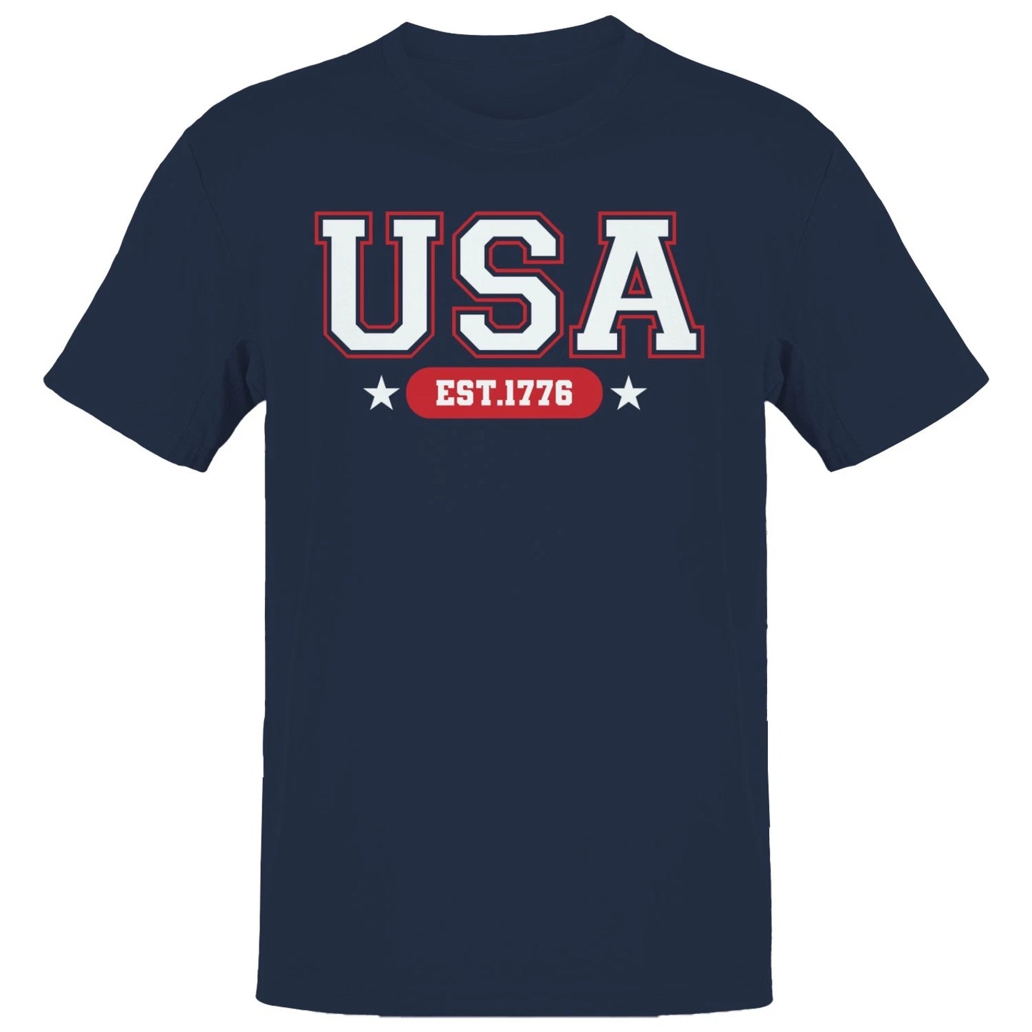 USA EST.1776 Patriotic Men's T-shirt