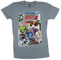 Avengers Adult New T-Shirt - Heroes Torn From Comics and Reassembled