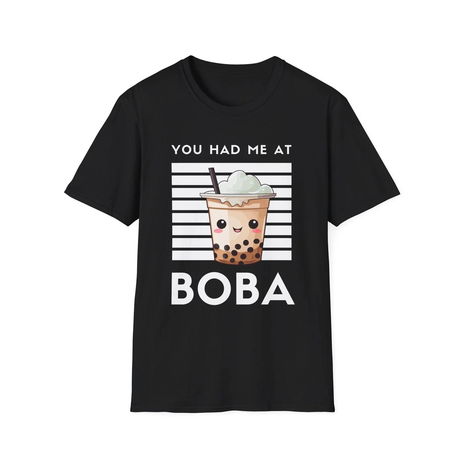 Kawaii Boba Tea T-Shirt | Cute Drink Tee,, Gift for Tea Lovers, Summer Vibes