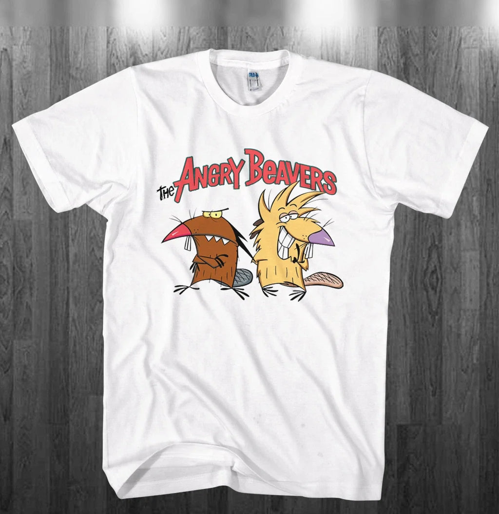 Angry Beavers T-shirt funny Cartoon fan Shirts Adult Kids sizes S-3XL