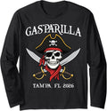 Pirate Festival Tampa FL Costume Design Funny Long Sleeve T-Shirt
