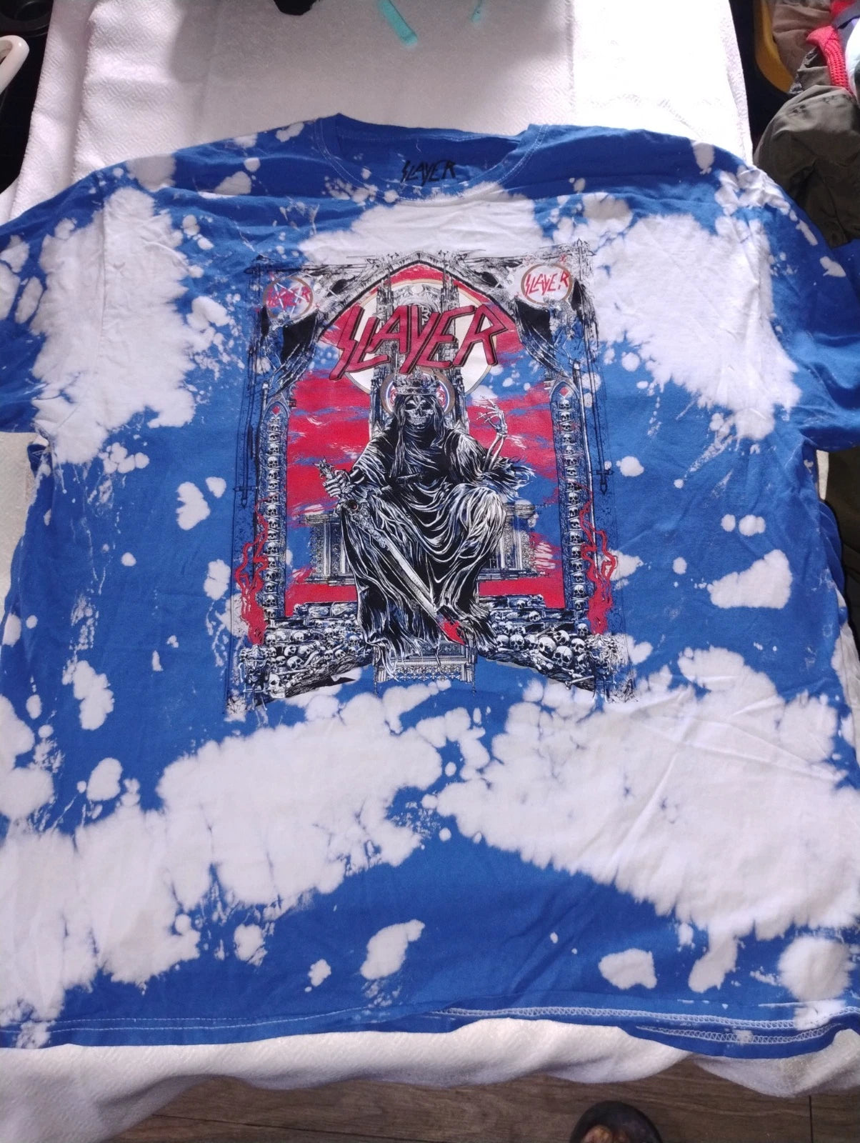 Slayer Skull Band Shirt Mens XXL Tee T Shirt