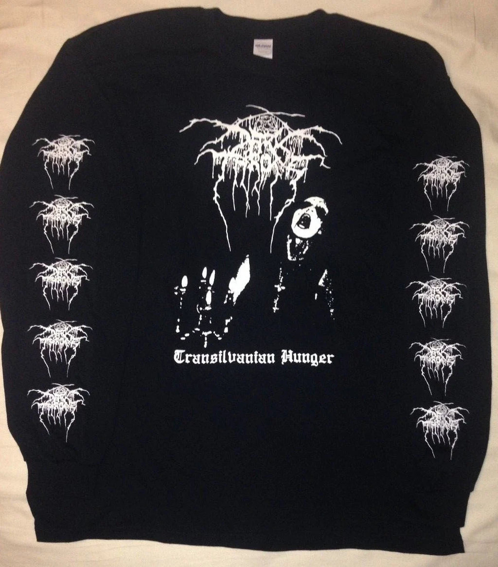 DARKTHRONE Transilvanian Hunger Long Sleeve Shirt old funeral isengard midnight