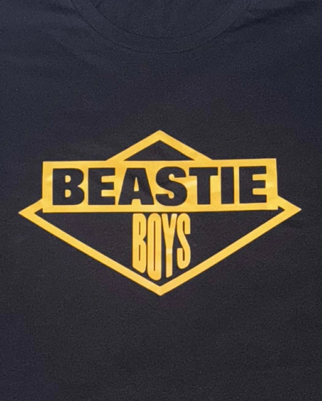 Beastie Boys - logo - get off my dick - (re pro 1997) Black Colour T- Shirt