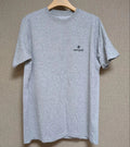 Snow Peak Gray T-Shirt M Simple Logo Cotton Casual Top