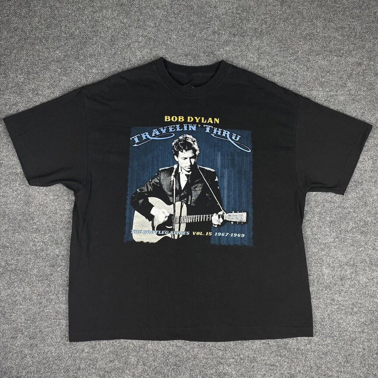 Bob Dylan Travelin' Thru Concert T-Shirt Unisex Tee For Men Women S-4XL M078