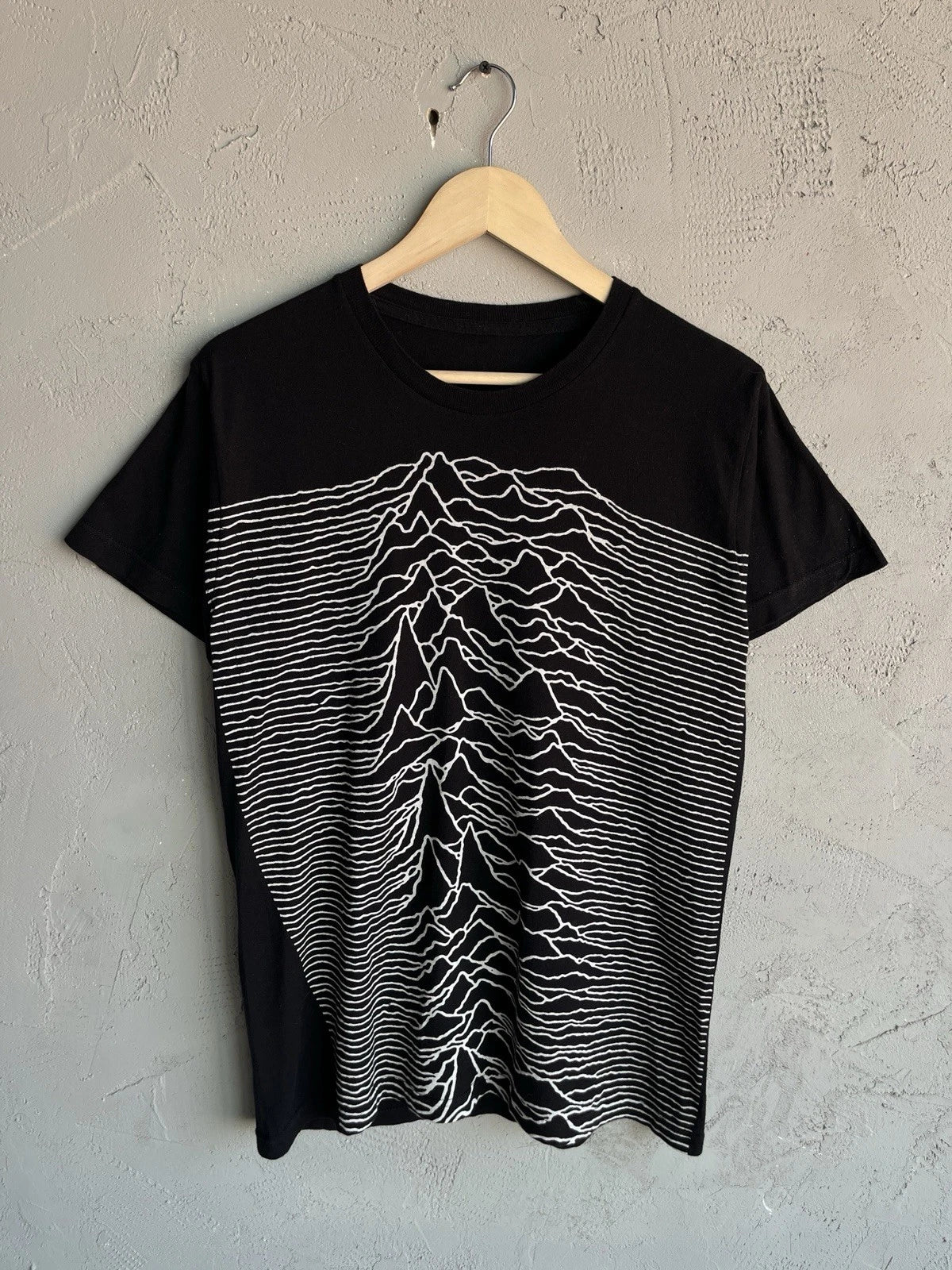 Vintage 00s Joy Division Unknown Pleasures Promo Album Black  T-Shirt Size M