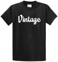 VINTAGE Cotton Printed Tee Shirt Regular and Big and Tall Sizes