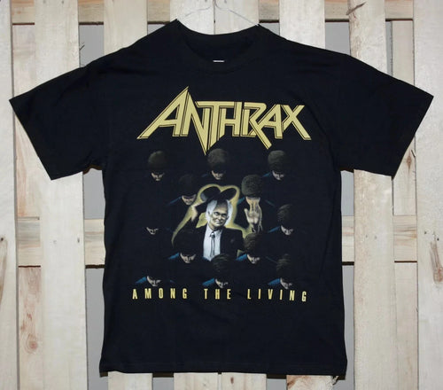 ANTHRAX AMONG THE LIVING T-SHIRT  TARIFFS INCLUDED
