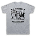 1991 VINTAGE MODEL BORN IN BIRTH YEAR DATE FUNNY AGE MENS & WOMENS T-SHIRT