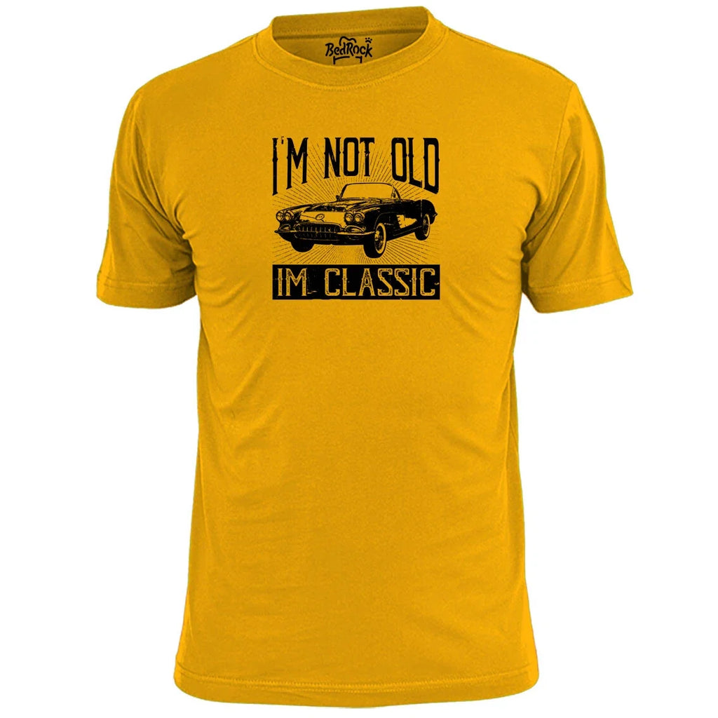 Mens I'm Not Old I'm Classic Car T Shirt Motors