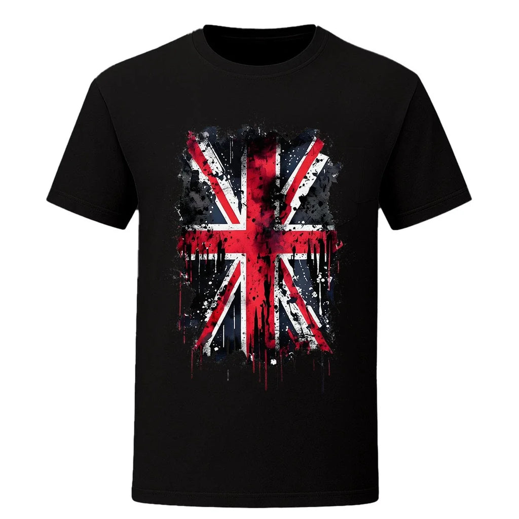 Union Jack Flag T Shirt Britain Army Royal Navy Soldier Football Men Women Tee