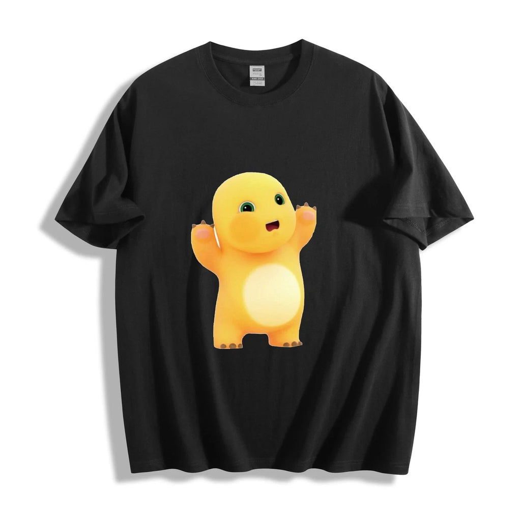 Cheerful NaiLong Cartoon T-Shirt - Cute Pose Unisex Tee