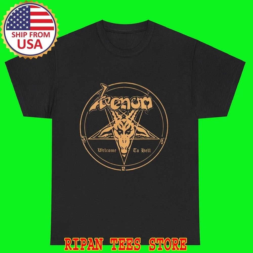 VENOM  Welcome to Hell Men's Black Size S - 5XL