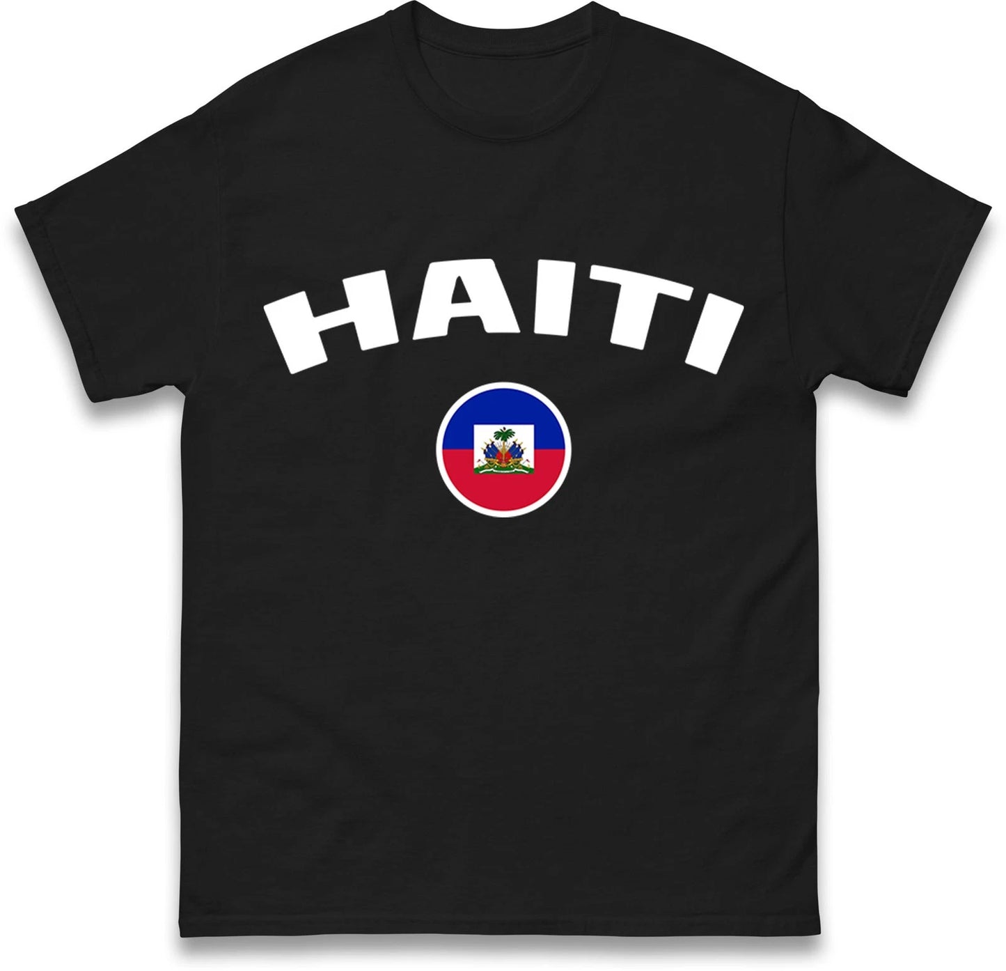 Haiti football T Shirt, Personalised football Tee, Custom Name and Number Top