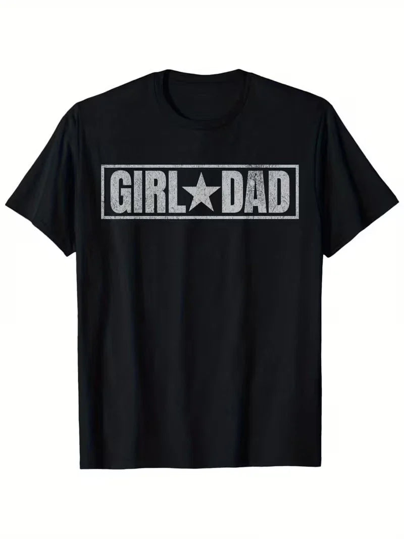 Girls Dad Tee For Men Father'S Day Proud Father of Girls T-Shirt