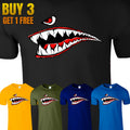 Shark Face Animal Print Sarcastic Men's Short Sleeve T Shirt New Funny Gift Tee