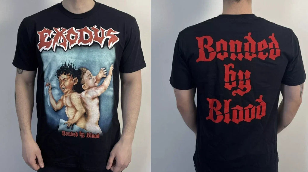 Exodus Band Bonded By Blood Double Sided T shirt Full Size S-5XL