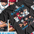Captain Tsubasa T-Shirt Soccer Manga Tshirt Japanese Anime Football Unisex Shirt