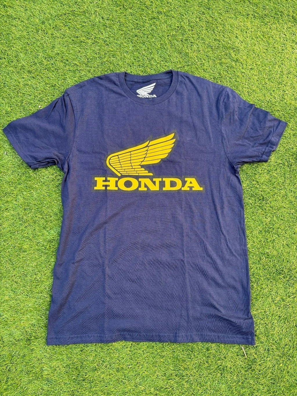 Official Honda logo Wing Navy T-Shirt Sizes S/M/L/XL/XXL/XXXL BNWOT
