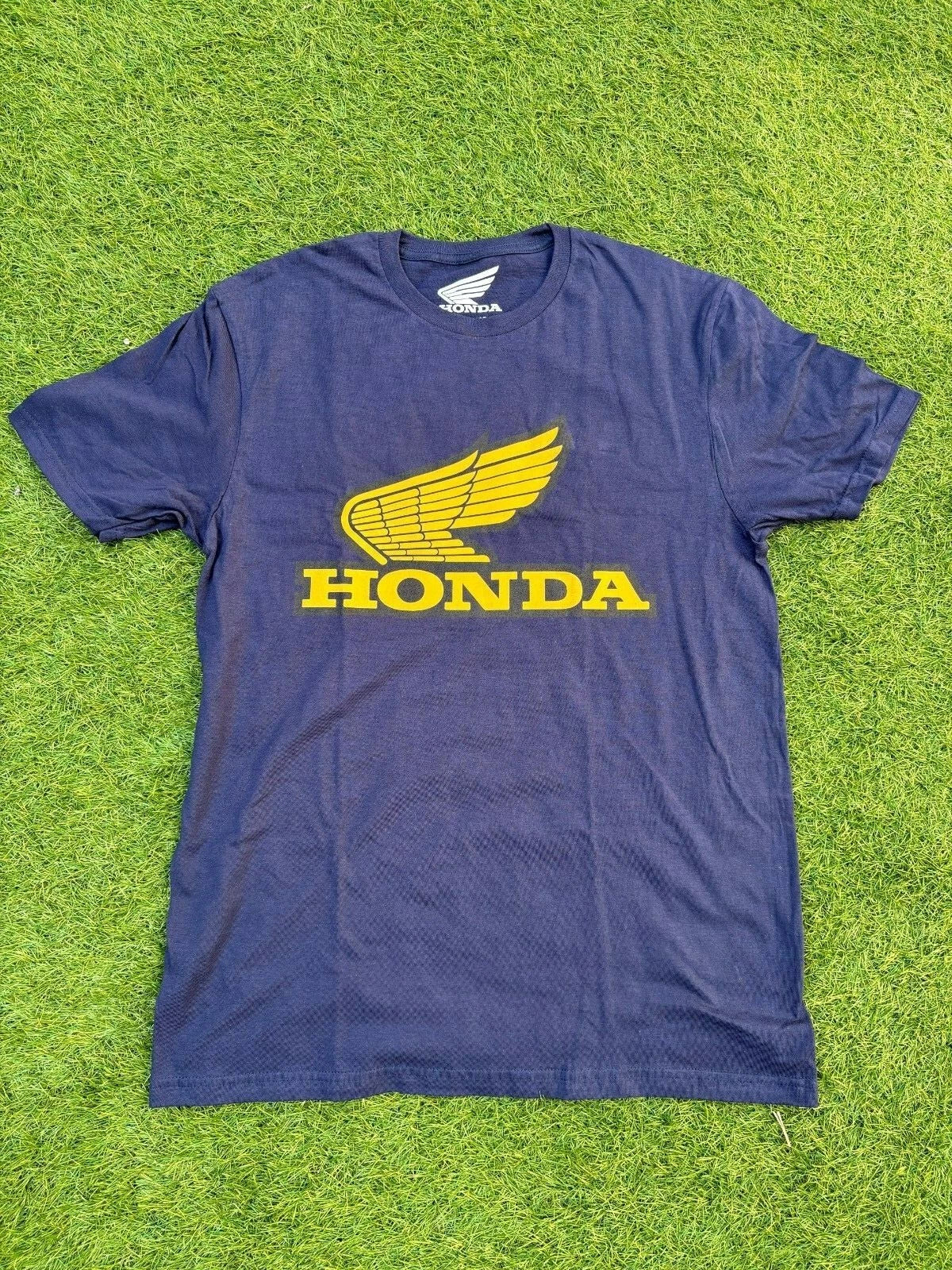 Official Honda logo Wing Navy T-Shirt Sizes S/M/L/XL/XXL/XXXL BNWOT