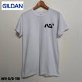 USA vintage Heart print T shirt white size S simple T message T 1997