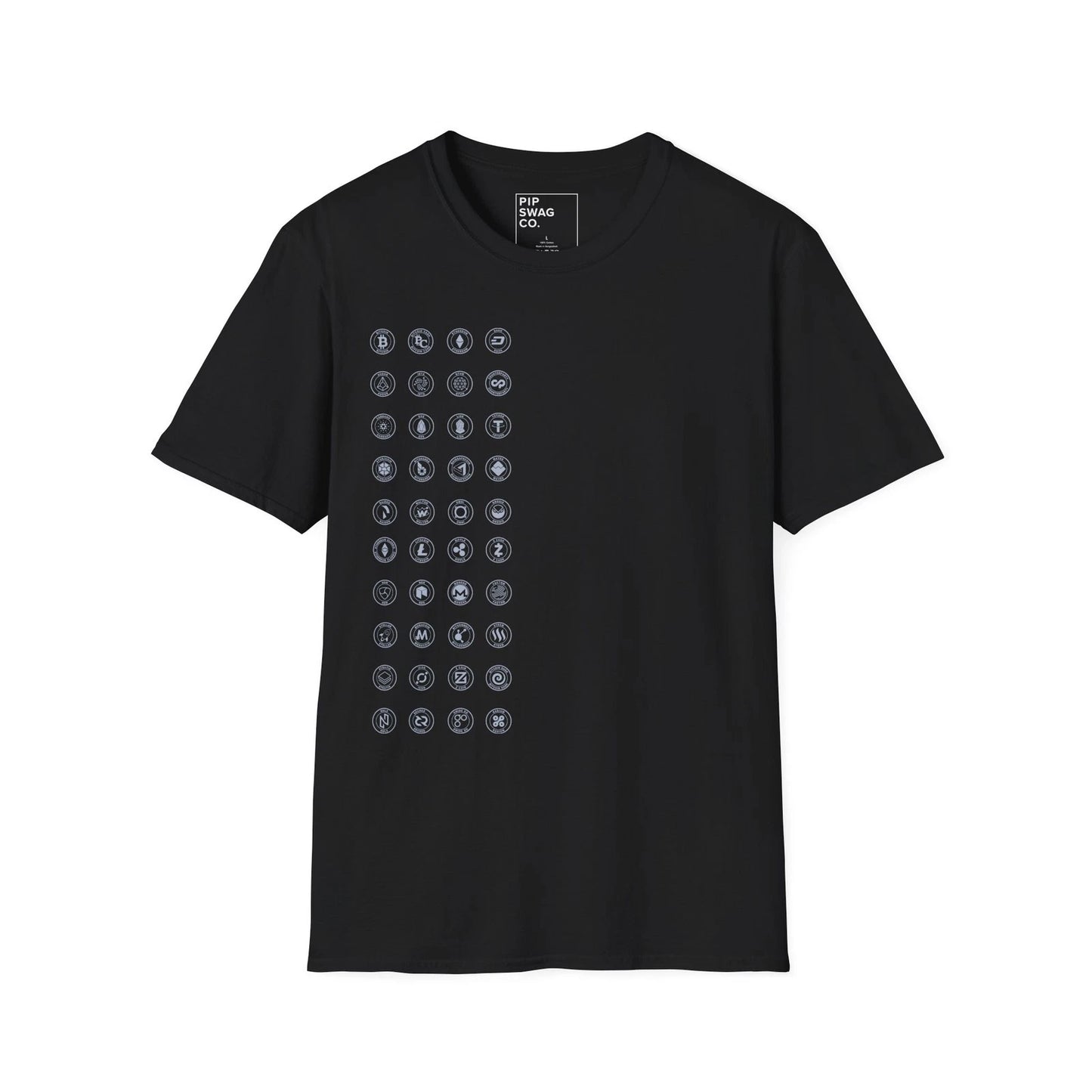Crypto Coins - Minimalistic Trading Unisex T-Shirt, Trendy, crypto