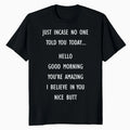 Funny Sarcastic Motivational Compliment Quote Official Mens T-Shirt Retro shirts
