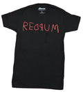 The Shining Adult New T-Shirt - Redrum Scarred Word Pic