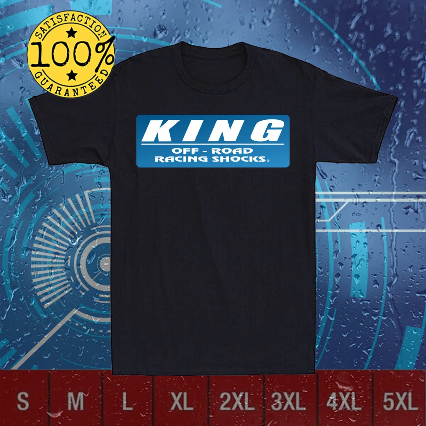 King Offroad Logo Funny USA Size S-5XL